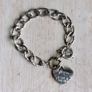 Chain Heart Bracelet